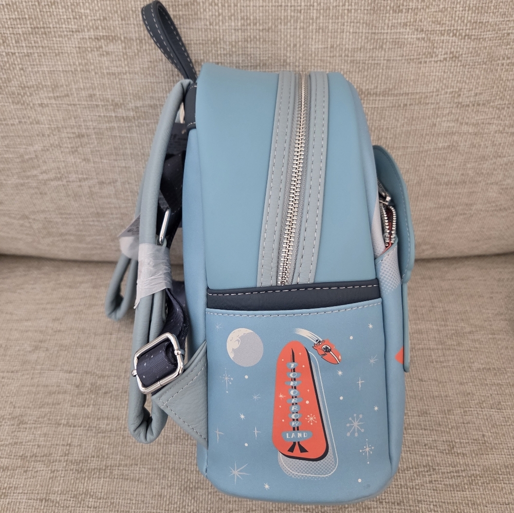 Disney Parks Loungefly Mini Backpack - Retro Tomorrowland - Picture 8 of 13